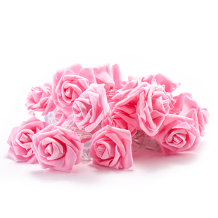 Led玫瑰花灯少女心浪漫房间装饰布置灯串婚庆彩灯求婚表白道具