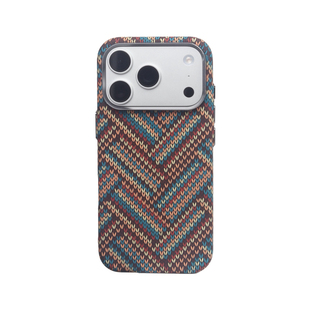 Urban Case波西米亚编织纹浮雕水贴PC磁吸适用于iPhone17promax手机壳苹果16pro保护套创意个性轻薄散热情侣