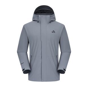 伯希和户外冲锋衣新款Teflon三防专业登山服轻量透气单层运动外套