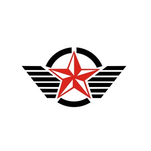 美拉利五角星车贴引擎盖车门贴
