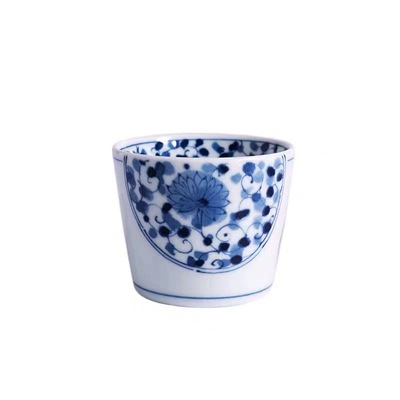 釉下青花陶瓷蓝凛堂陶瓷味碟茶杯