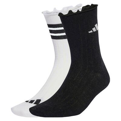 滔搏adidas阿迪达斯女子运动袜长袜休闲袜子JX5726