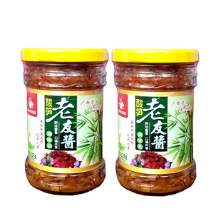 野珍 老友酱X2瓶 老友粉酱料广西南宁老友米粉酸笋田螺鸭爪煲配料