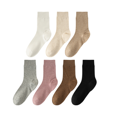 防裂中筒袜秋冬款女士防脚后跟裂