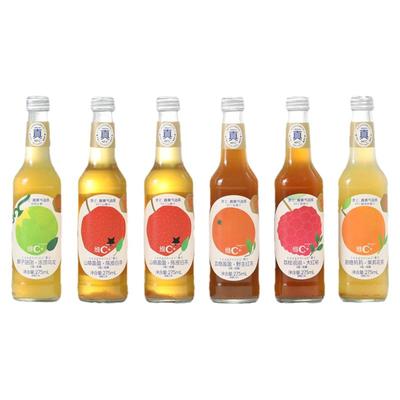 配料干净真果气泡茶解辣茶汽水