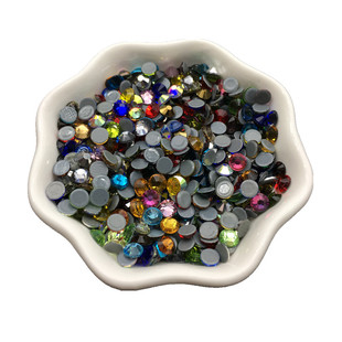 SS10圆形烫彩钻ab钻2.8mm仿奥烫钻美甲钻指甲钻石水钻饰品diy散钻