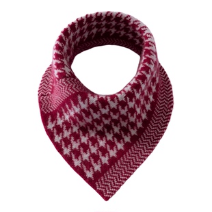 秋冬100%纯羊绒脖套女百搭围巾保暖护颈椎假领子针织衣领套头围脖