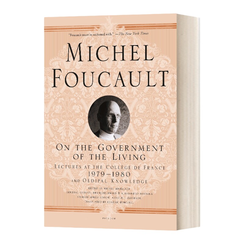 英文原版 On The Government Of The Living 对活人的治理 法兰西学院演讲系列8 英文版 进口英语原版书籍