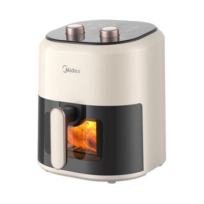 美的空气炸锅双旋钮免翻面烹饪机高清可视窗多功能大容量烤箱