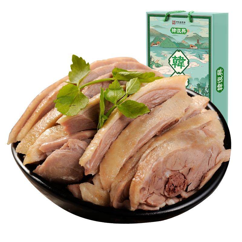 韩复兴保鲜南京盐水鸭1300g聚鲜装正宗江苏卤味熟食中华老字号实拍图 商品