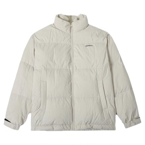 三川一禾男士毛织拼接立领羽绒服24冬季新款保暖外套A24DS3P0068