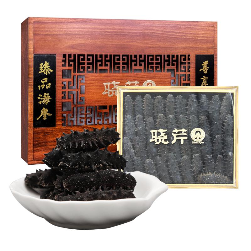 【爆款补贴】晓芹海参大连干海参500g礼盒特价辽刺参干货深海辽参