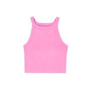 菲卡沫莉FINE固定杯一体挂脖运动背心女外穿瑜伽普拉提瑜伽上衣