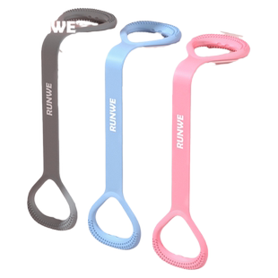 8字拉力器女健身开背拉伸带弹力带锻炼器材家用开肩美背瑜伽神器