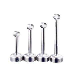 全新304不锈钢带盖吊通晾衣架固定座毛巾座吊杆吊通顶座管托晾衣