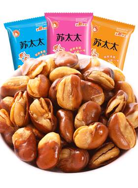 苏太太蚕豆500g牛肉蟹黄口味兰花