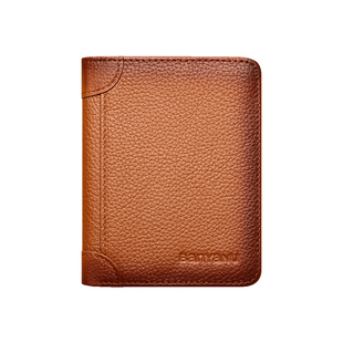 男士钱包短款2025新款真皮驾驶证卡包一体多功能皮夹爆款牛皮钱夹