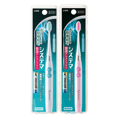 狮王声波振动超细软毛电动牙刷