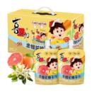 喜之郎金银花柚子汁110ml*11支便携礼盒装