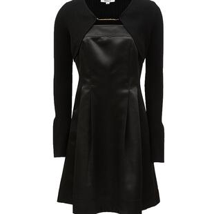 【ONLY奥莱】秋冬时尚潮流休闲两件套A字短款连衣裙女