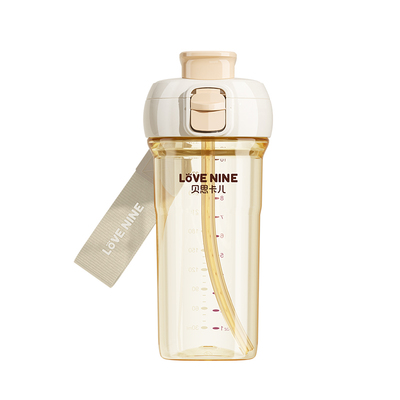 贝思卡儿ppsu免拧盖吸管杯