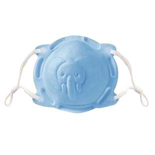 德安琦幼童杯型口罩-蓝色大象5只装