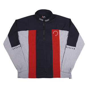 SHOCKSCREAM | 半开拉链撞色速干工装外套 原创欧美BBOY街舞潮牌