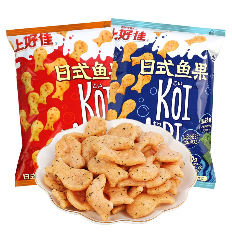 上好佳日式鱼果海苔味70g