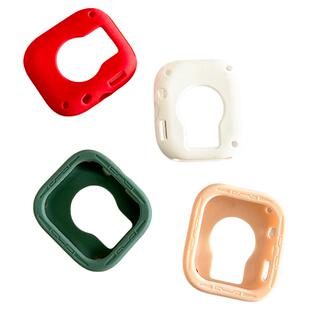 纯色保护壳软壳适用红米watch5手表4套镂空抗震防摔半包新款5esim