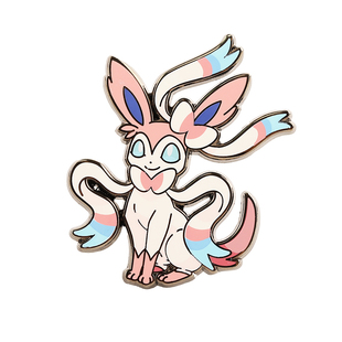 FooLii孚狸自制宝可梦仙子伊布金属徽章原创设计神奇宝贝pins可爱