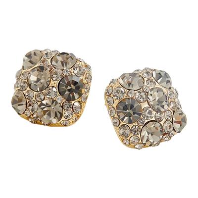 气质2026新款高级感满钻耳钉女