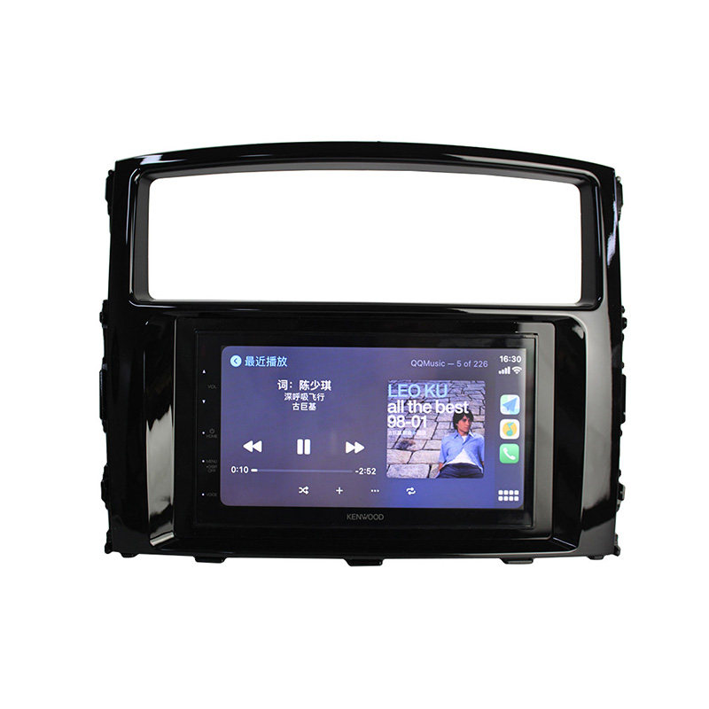 建伍carplay发烧DVD适用于进口三菱06-2016/17/18款帕杰罗V97/V93