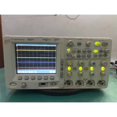询价-安捷伦DSO6014A四通道示波器机器通电开机简