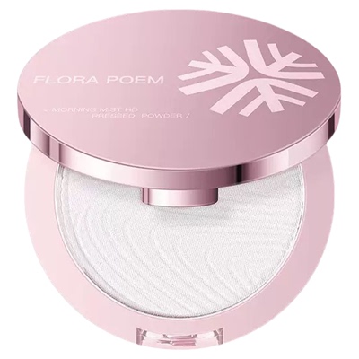 FLORA POEM晨雾高清粉饼控油定妆柔雾定妆不脱妆持久
