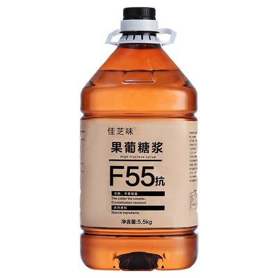 佳芝味果糖f55糖浆烘焙商用5.5kg