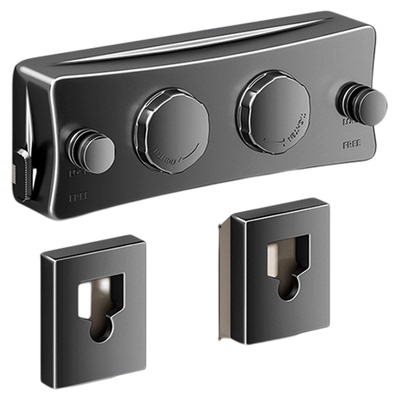 日本双伸缩晾衣绳室内免打孔