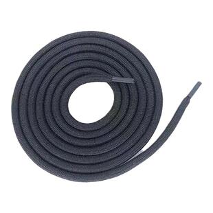 黑白色鞋带男款圆形加粗圆绳鞋带女儿童运动鞋带篮球跑鞋老爹鞋带