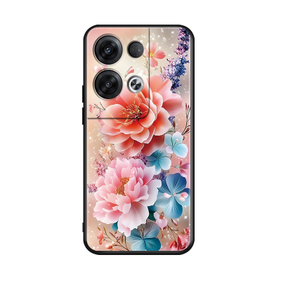 秋昊适用于opporeno8pro手机壳pgam10超好看opop花卉PGAM10春天reon8唯美reno8潮流oopr8彩绘Ren08pro后壳Ren
