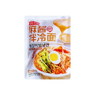 集食妙品麻酱拌冷面东北酸甜口方便速食真空包装带汤料包韩式冷面