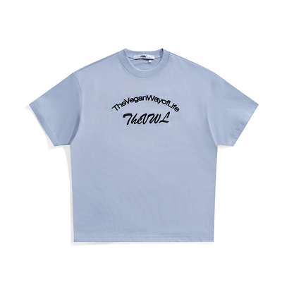 薄款美式复古短袖VWL经典logo