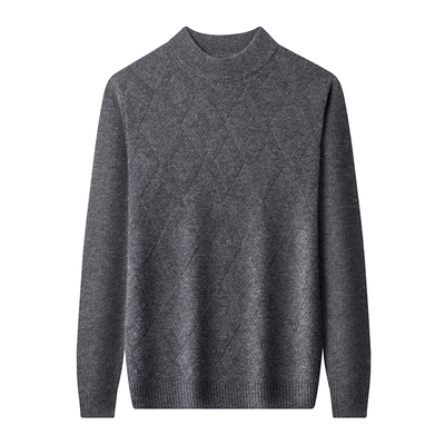 啄木鸟男士毛衣针织打底衫加厚