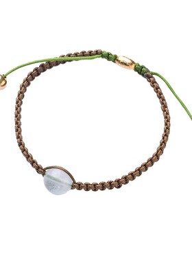 麦玲玲吉庆堂金榜题名手串逢考必过幸运符绿萤石手绳上岸好运礼物