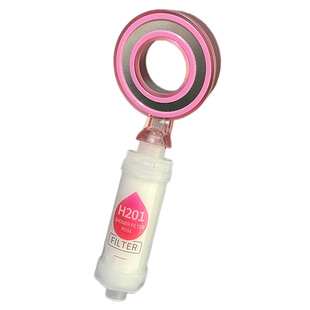 PHYAK韩国同款香氛除氯美肤增压过滤花洒喷头水质过滤粉色花洒