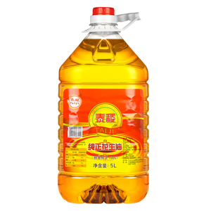 广东增城泰稷纯正花生油5L食用油物理压榨一级浓香型凉拌炒菜商用