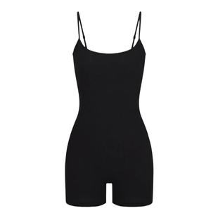 skims媛媛酱卡戴珊同款SOFT LOUNGE SCOOP ONESIE吊带连体三分裤