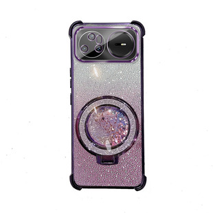 适用华为Nova15pro手机壳Ultra透明KLF-AL00四角VYG-AL00气囊防摔一体镜头膜全包女新款解压流沙带支架软硅胶