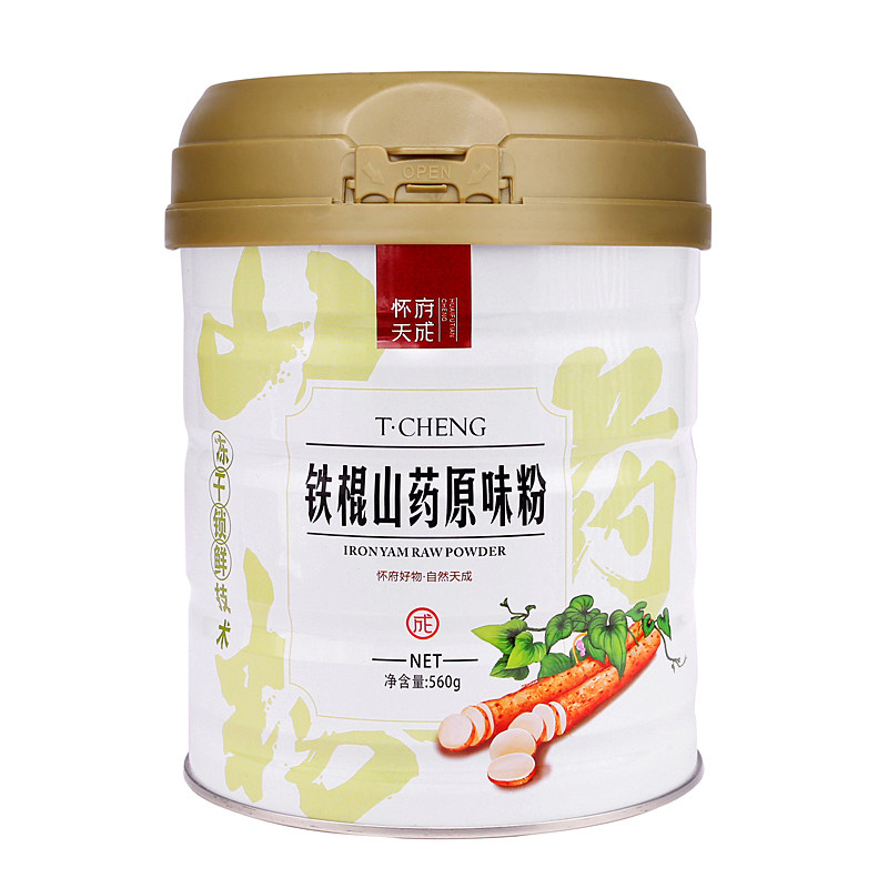 怀府天成FD冻干铁棍山药粉去皮温县原产垆土淮山纯粉代餐养胃560g