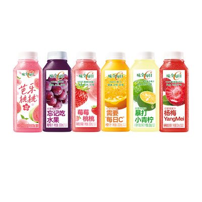 【李佳琦直播间】味全每日C果汁果蔬汁300ml*12瓶 冷藏饮品