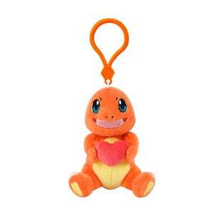 宝可梦正版小火龙妙蛙种子杰尼龟挂件游戏周边御三家玩具玩偶男生