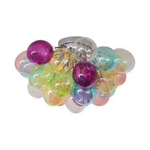 法式中古风卧室灯吸顶灯全光谱护眼美式复古风温馨创意设计感灯具